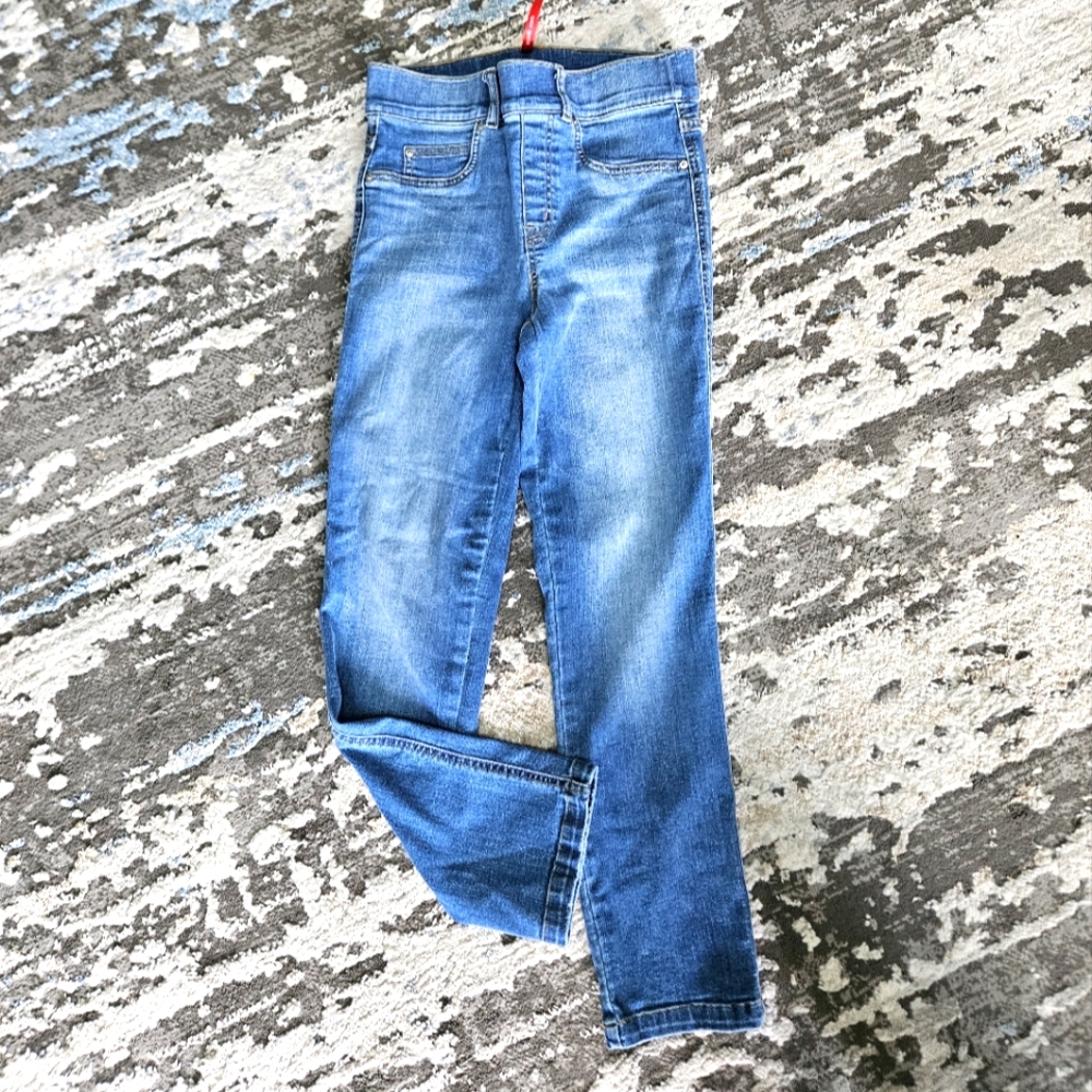 Spanx by Sara Blakely light wash skinny jeans